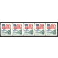 2280a 25c U.S. Flag Fine MNH PNC 8/5 V0321
