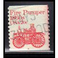 Used 1908 20c Fire Pumper Fine CNS 6 PA5739