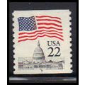 2115av 22c U.S. Flag Fine MNH CNS 7 PA5765