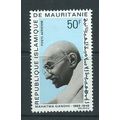 mauritainia french mnh sg 313 sg313 gandhi