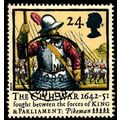 Great Britain 1992 Civil War 24p Used Stamp