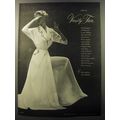 1953 Vanity Fair Dressing Gown Ad - photo by Mark Shaw - Only by Vanity Fair