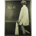 1953 Vanity Fair Shirt-tail pajamas Ad - Photo by Mark Shaw - Only by Vanity