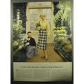 1957 Hathaway Shirts Ad - Viyella shirt and skirt - both by Lady Hathaway
