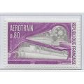 FRANCE 1970 MINT MOUNTED MH RAILWAYS AEROTRAIN ...