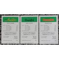 2001 DISNEY "MONOPOLY SPARE PARTS,MORTGAGE CARD...