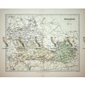 Berkshire, England, Map, Book Illustration, 1895