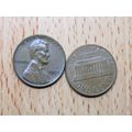 1965 USA 1 Cent Lincoln Memorial Coin