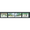 barbados stamps lizards extreme anole set mnh 2...