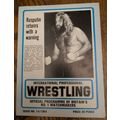 British wrestling magazine Joint PROGRAMME 1980...