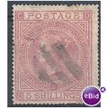 1874 SG127 5/- Pale Rose Plate 2 Fine Used - Pu...