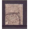 victoria 4d brown plate 18 sg160 used see scan ...