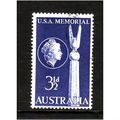 AUSTRALIA 1955 SG 283 3 1/2d AMERICAN MEMORIAL ...