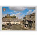 Dorset Corfe village with Inns, classic cars, c...