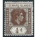Leeward Islands 1938 SG95 1/4d Brown Mounted Mi...
