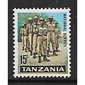 TANZANIA 1965 15c NATIONAL SERVICE MEN SG 130 M...