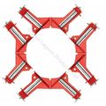 4 x 3" 75mm Corner Right Angle Clamp 90 Degree ...
