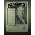 1996 Franklin Templeton Tax-Free Income Funds Ad