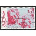 Australia 1976 Christmas 15c Mauve and Blue SG6...