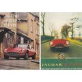 Jaguar E-Type Series 3 2x Advertising Postcard s