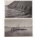 The Asswan Dam River Egypt 2x Vintage Real Phot...