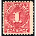 J52, Mint OG NH F/VF 1¢ Postage Due Stamp Cat $...