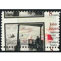 1433, MNH 8¢ John Sloan MASSIVE Color Shift Fre...