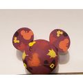 DISNEY MICKEY EARS AUTUMN LEAVES PILGRIM CAR TR...