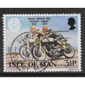 ISLE OF MAN 1973 3 1/2p GOLDEN JUBILEE OFTHE MA...