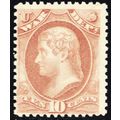 O88, Mint FVF Sm HR 10¢ War Dept Stamp SCV $140...