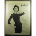 1957 B. Altman & Co. Basic Dress Ad - Closeup o...