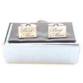 Best Man Cufflinks Metal Boxed Gift Wedding Mar...