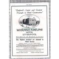 Midland Adelphi Hotel Liverpool Towle Advert - ...