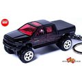 RARE KEYCHAIN BLACK DODGE RAM 1500 LIFTED TRUCK...