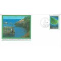NORFOLK ISLAND 1981 24C PRE STAMPED ENVELOPE NO...