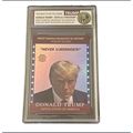Donald Trump 2023 Mug Shot MAGA Trading Card - ...