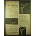 1961 De Beers Diamonds Advertisement - Should you dream of a necklace