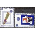 Andorra Español 1991 Michel 221 - 222 Neuf ** C...