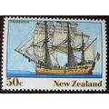 New Zealand 1990 NZ Heritage Ships 50c HMS Ende...