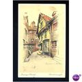 Yorkshire SCARBOROUGH Quay Street Art Postcard ...