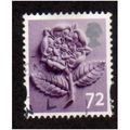 ENGLAND 72P 'TUDOR ROSE' (EN17) FINE USED (EBID...