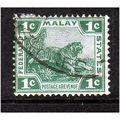 MALAYSIA 1908 SG 29 1c GREEN FINE USED#2