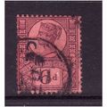GREAT BRITAIN 1890 6d PURPLE / ROSE RED SG 208 ...