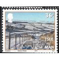ISLE OF MAN, CHRISTMAS, The Braaid, blue 2010, ...