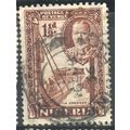 Nigeria 1936 - SG36 - 1½d brown - The Dredger -...