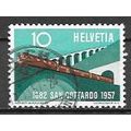 Suisse N° 587 YVERT OBLITERE ( USED )
