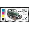 Mi 768: 10 Kč multicoloured: Historic Vehicles:...