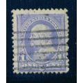 Used 247 1c Benjamin Franklin Barely Clears M02710