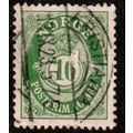 Norway 1921 Posthorn 10ore Used Stamp