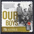 Australia 2014 Centenary of WWI - Our Boys 70c ...